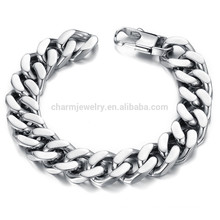 2015 New domineering personality to highlight men's fashion wear jewelry titanium steel bracelet does not fade GS720